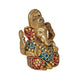 Brass Lord Ganesha Religious Statue Idol Ganesh Murti Home Decor Office Puja Height 4 Inch