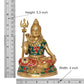 Brass Lord Shiva Shiv Murti Sculpture,(Home Decor, Mandir, Ofice) Height : 5.5 Inch