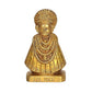 Baba Khatu Shyam ji Idol Statue Showpiece for Home and Pooja Decoration Golden in Brass (Height: 6 Inches)