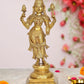 Brass Standing Lakshmi Goddess Laxmi for Home Pooja Home and Office Decor (Height: 17 Inch)