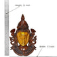 Brass Lord Shiva Wall Hanging Mask Idol for Home Office Temple Gift Showpiece (Height :11 inch