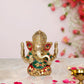 Ganesha Ganesh Ganpati Statue Idol Murti for Home Decor (Height : 4.5 inch) (Multicolor 1)
