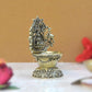 Bronze Lakshmi Laxmi Diya Oil Lamp for Diwali Pooja Gift Decoration Showpiece (Height 4 Inch)