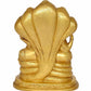 Brass Lord Vishnu with Maa Lakshmi On Sheshnag Idol Statue - (Height 9 inch)