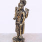 Super Fine Brass Lord Vishnu Idol Statue for mandir Temple Showpiece, (Height 7 Inch)