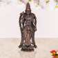 Copper Madurai Meenakshi Idols Statue for Home Temple Office Mandir, (Height: 4 Inch)