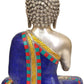 Decorative Lord Buddha Idol Statue Sitting Pose - (Brass Height 12 inch)