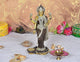 Brass Statue of Maa Lakshmi Idol Maa Lakshmi Religious Statue Height 10 Inch