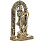 Fine Brass Ram ji ki Murti Ram Lalla Statue in Ayodhya Mandir for Home and Office Decor (Height 6 inch)