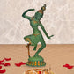 Brass Shiv Parvati Dancing Statue Idol for Temple Home Idols | Height :15 Inches