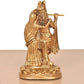 Resin Radha Krishna Idol (Height 8 Inch) (Golden)