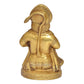 Brass Hanuman JI Sitting Statue Idol Sculpture Statue for Home Decor Pooja Mandir (Height: 8 Inch)