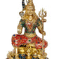 Brass Lord Shiva Sculpture, Height : 18 Inches