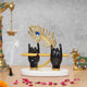 Resin Black Krishna Ji Hands with Flute Figurine (Height: 7 Inch)
