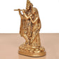 Resin Radha Krishna Idol (Height 8 Inch) (Golden)