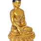 Buddha, Statue Idol Buddha Religious Statue for Home & Office in Brass Height :14.5 Inch