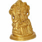 Brass Lord Vishnu with Maa Lakshmi On Sheshnag Idol Statue - (Height 9 inch)