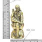 Fine Brass Shirdi Sai Baba Statue Idol Sai Baba Religious Statue for Home Decor Mandir Pooja (Height: 5 Inch)