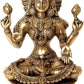 Brass Goddess Lakshmi Murti Idol Statue, Height: 9 inches