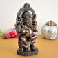 Resin Lord Ganesha Idol | Statue Ganesha Figurine Decorative Showpiece Home Temple Office | Gift Item | Multicolour | Height 10 Inches