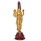 Brass Lord Tirupati Bala Ji Idol Statue Home Temple Office Figurine Showpiece Multicolour (Height 32 Inch)