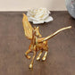 Brass Flying Angel Horse Statue Pegasus Animal Feng Shui Decorative Décor Showpiece Height 4 Inch