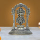 Bronze Lakshmi Standing on Lotus Laxmi Statue Figurine Home Temple Pooja (Height: 4.5 Inch)