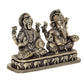 Fine Brass Lakshmi Ganesha Idol Laxmi Ganesh Diwali Pooja Gift Decoration Showpiece (Height 3 Inch)