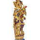 Brass Lord Krishna Idol Statue Sculpture for Home Office Temple Gift Showpiece, (Height 14 Inch)