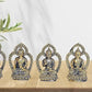 Bronze Small Buddha Pack of 5 Idol Buddha Statue Height 4.5 cm for Home Decor