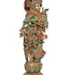 Brass Radha - Big Size - Brass Radha Murti Idol Statue Sculpture for Home Office Pooja Mandir Decor (Height 29 inch)