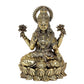 Fine Brass Lakshmi Laxmi Statue Idol Murti for Home Temple Office Mandir, (Height: 5 Inch)