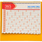 Table Calendar 2025 Sai Baba Table Top Desk Standing Calendar For Home and Office Table Calendar |12 Months| (Size 8.5 x 9 Inch)