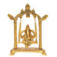 Metal Ganesh Ji Jhula Idol,Ganpati Idol On Swing Jhula for Home Decor Pooja Mandir Decorative Showpiece(Height 7 Inch)