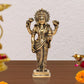 Brass Dhanvantri The Physician of God Statue for Home Office Decor Diwali Pooja Mandir,(Height 6 Inch)