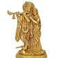 Radha Krishna Murti Statue Idol Brass Statue for Home Decor, (Height .8.5 Inch)