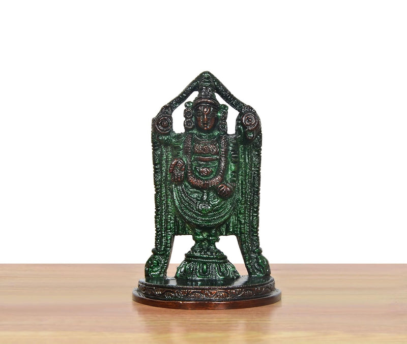 Brass Lord Tirupati Bala Ji Idol (Height :4 inch)