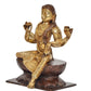 Brass Bala Tambika Sundari Statue - Divine Goddess Idol for Home Temple and Spiritual Decor (Height 9 Inch)