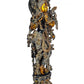 AONA Brass Lord Krishna Idol Statue Decorative Showpiece Sculpture Multicolour Height 29 Inches