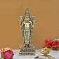 Bronze Lord Tirupati Bala Ji Idol Statue for Home Temple Office Figurine Showpiece (Height 8 Inch)