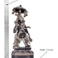 Brass Ganesha Holding Parasol in One Hand Statue (Height:15 Inch)