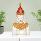 Resin Buddha Statue for Table Decor Living Room Home Decor and Office (Height: 13 Inch)