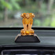 Resin Ashoka for Home & Office Car Dashboard Décor (Height: 2.5 Inches)