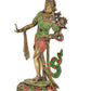 Brass Standing Tara Devi Statue -Meditation Spaces, for Home Decor and Office, or Thoughtful Spiritual Gift. (Height 15 Inch)