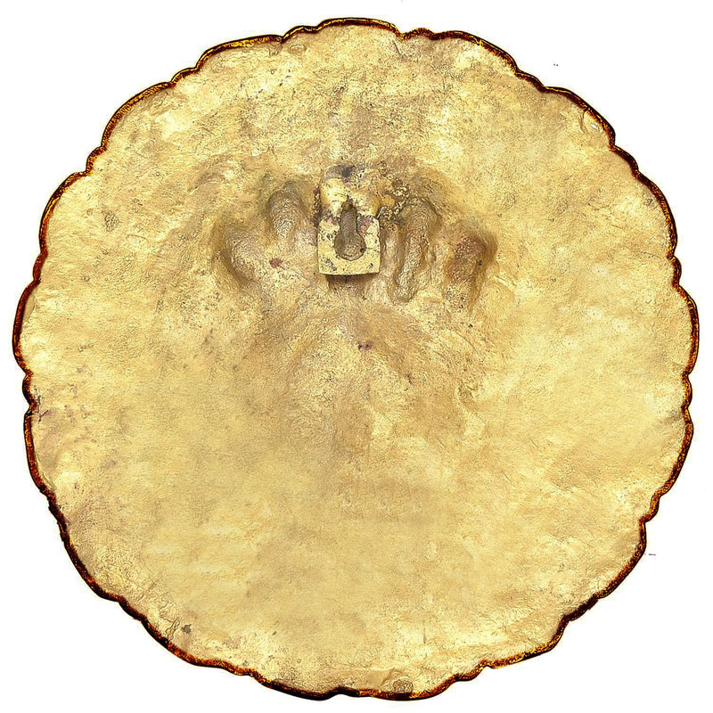 Brass Panchmukhi Ganesha Wall Hanging (Height 11 Inch)