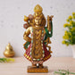 Shrinath Ji Standing Sculpture Dwarkadhish Statue Shreenath Ji Idol Figurine Murti for Temple Puja Home Office Decor Gifting Purpose 10 Inches