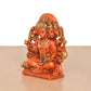 Resin Panchmukhi Hanuman Idol (Height 5.5 Inch) (Orange)