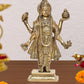 Brass Dhanvantri The Physician of God Statue for Home Office Decor Diwali Pooja Mandir,(Height 10 Inch)