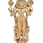 Brass Vishnu Ji Standing Vishnu Idol Vishnu Statue Height 12.5 Inch