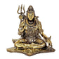 Fine Brass Lord Shiva Shiv Murti Sculpture, Height : 6 Inch (Home Decor)